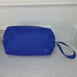 Burberry Vibrant Blue Toiletry Cosmetic Bag